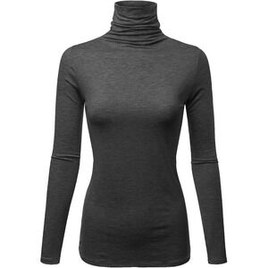 Fashionolic Gray Turtleneck Top Long Sleeve‎ Casual Layering Knit 3X NWOT